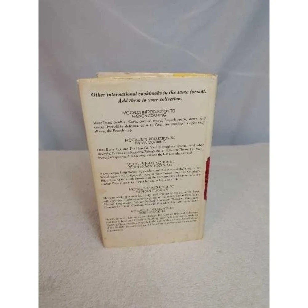 McCalls Introduction to German Cooking Cookbook Vintage Recipes Heirloom Meals
